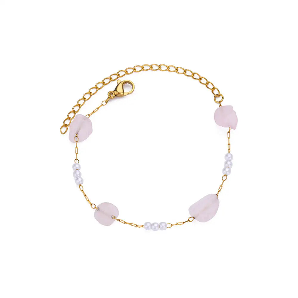 Cindy Fashion Beads Flower Bracelets