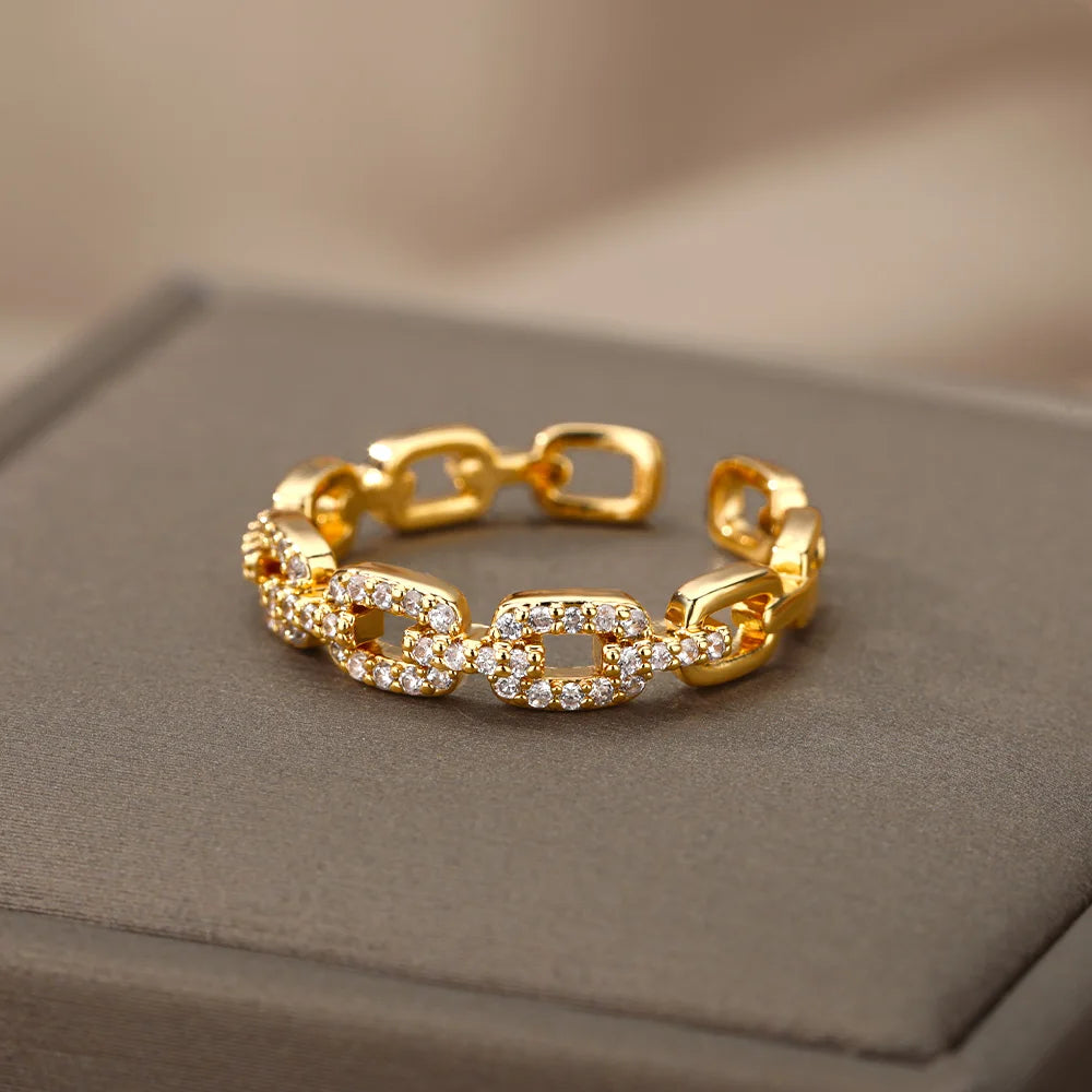 Bague torsadée style couple Cindy