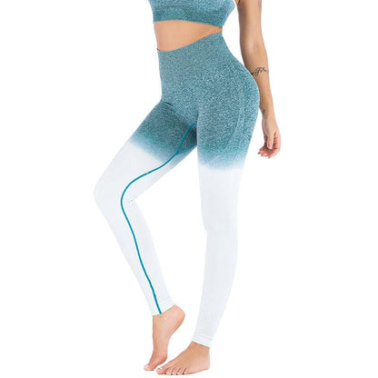 legging Push Up  et Gainant dégradé vert