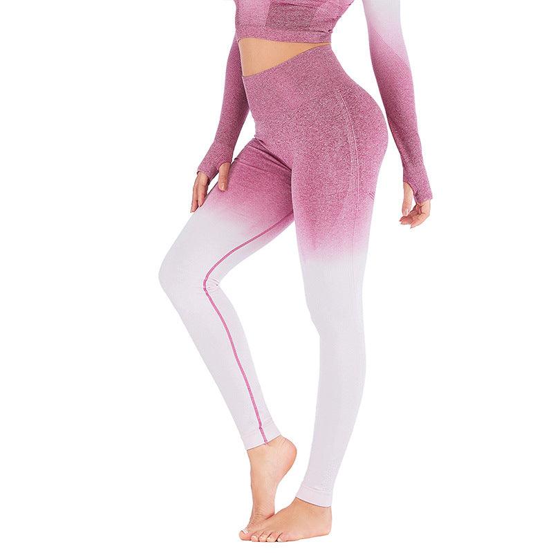 legging Push Up  et Gainant dégradé rose