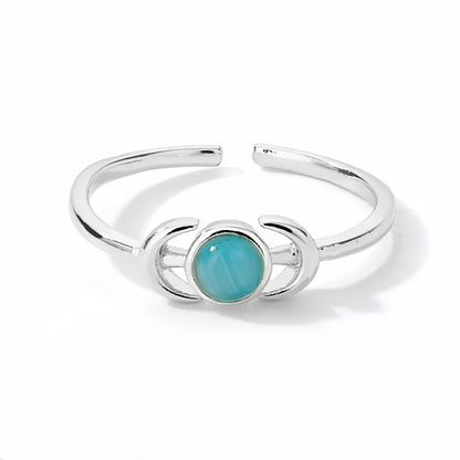 Bague géométrique ouverte Cindy pour femme