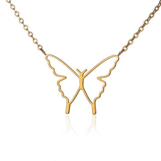 Aesthetic butterfly Necklace 