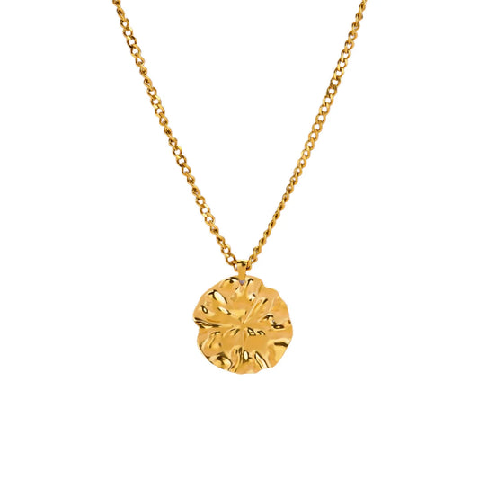 Geometric Pleated Necklace