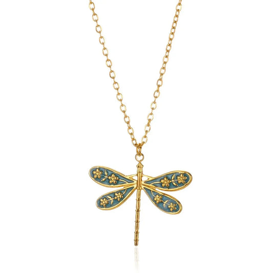 Dragonfly Necklace for Women– Insect Jewelry