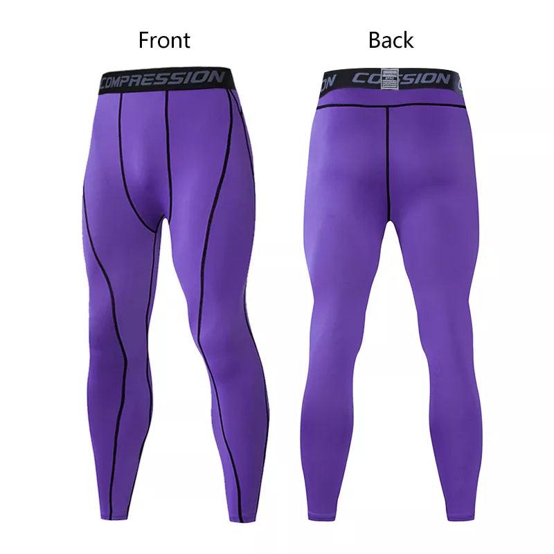 legging running homme violet