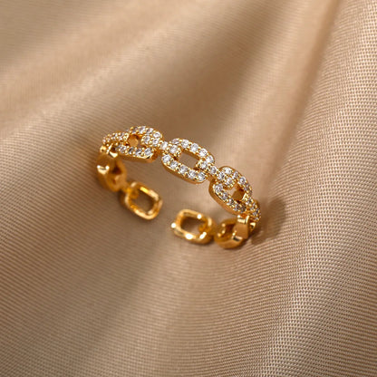 Bague torsadée style couple Cindy