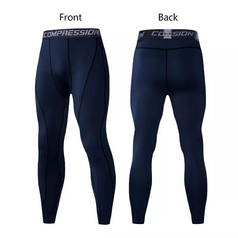 legging running homme bleu foncé