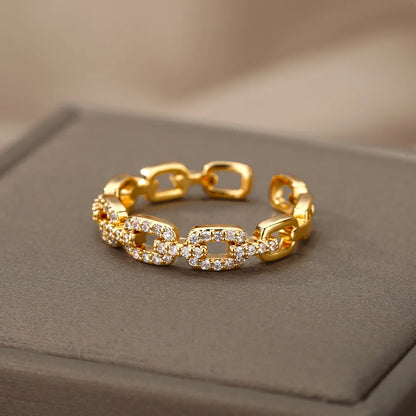Bague torsadée style couple Cindy