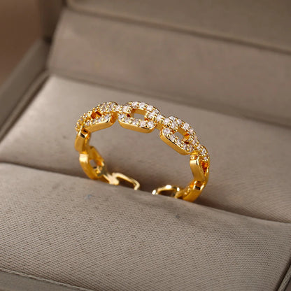 Bague torsadée style couple Cindy