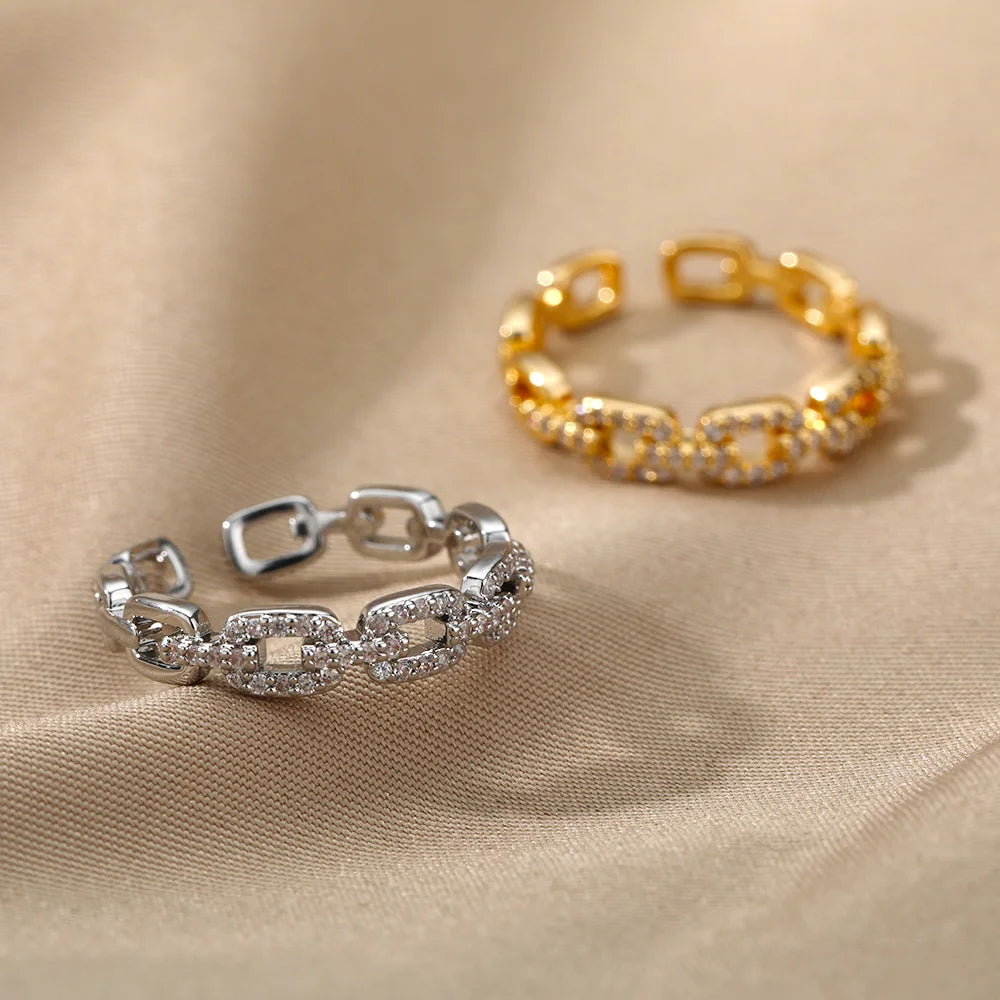 Bague torsadée style couple Cindy