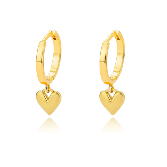 Boucles d'oreilles Cindy Hear en zircon pour femme