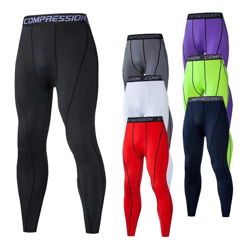 legging running homme  multicouleur