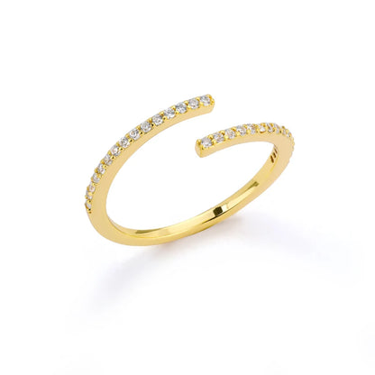 Bague Cindy Modern Gold Statement