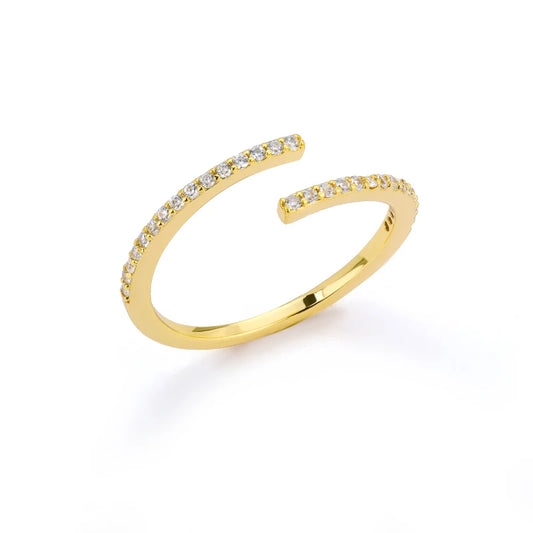 Bague Cindy Modern Gold Statement