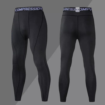 legging running homme sans poche noir 